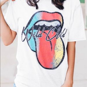 Wild child tee